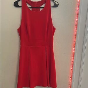 B. Smart Vibrant Red Dress
